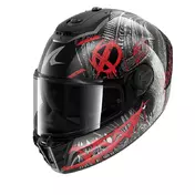 Shark Spartan Rs Carbon Shiever Мотошлем Red Красный