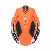 Acerbis Jet Aria 2206 Graphic Мотошлем Orange Black Оранжевый