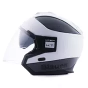 Blauer Solo Btr Мотошлем White Carbon Белый
