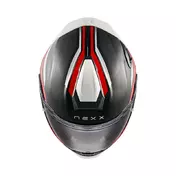 Nexx X.tr Quanta Мотошлем Black Red Красный