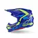 Alpinestars Sm7 2206 Deed Мотошлем Blue Yellow Синий