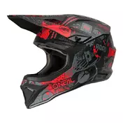 O Neal 1 Srs 2206 Vibrant V.26 Мотошлем Black Red Красный