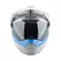 Klim X1 Alpha Мотошлем High Rise Blue Серый