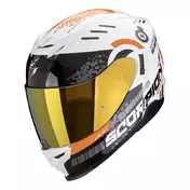 Scorpion Exo 520 Evo Air Titan White Orange Оранжевый