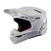 Alpinestars Supertech M10 2206 Solid Мотошлем White Белый
