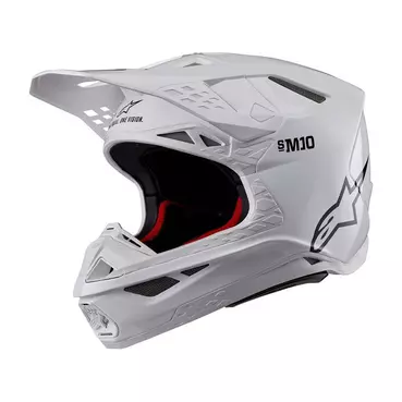 Alpinestars Supertech M10 2206 Solid Мотошлем White Белый