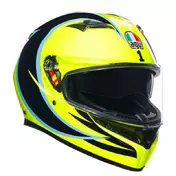 Agv K3 E2206 Rossi Wt Philipp Island 2005 Мотошлем Желтый