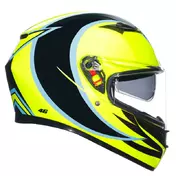Agv K3 E2206 Rossi Wt Philipp Island 2005 Мотошлем Желтый