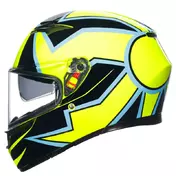 Agv K3 E2206 Rossi Wt Philipp Island 2005 Мотошлем Желтый