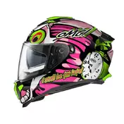 Premier Typhoon Bu 18 Bm Мотошлем White Fuchsia Розовый