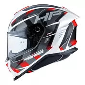 Premier Hyper 22.06 Мотошлем Hp 2 White Red Black Белый