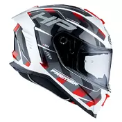 Premier Hyper 22.06 Мотошлем Hp 2 White Red Black Белый