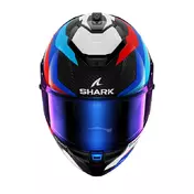 Shark Spartan Gt Pro Carbon Guintoli Мотошлем Glossy Синий