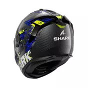 Shark Spartan Gt Pro Carbon Speed-vib Мотошлем Anthracite Blue Синий