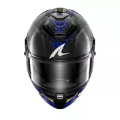 Shark Spartan Gt Pro Carbon Speed-vib Мотошлем Anthracite Blue Синий