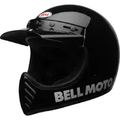 Bell Moto-3 Ece6 Classic Мотошлем Black Gloss Черный