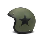 Dmd Jet Retro Star Мотошлем Green Зеленый