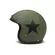 Dmd Jet Retro Star Мотошлем Green Зеленый