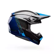 Bell Moto-10 Spherical Strike Мотошлем Blue Синий
