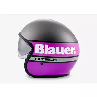 Blauer Pilot 4.0 Мотошлем Titanium Fuchsia Фиолетовый