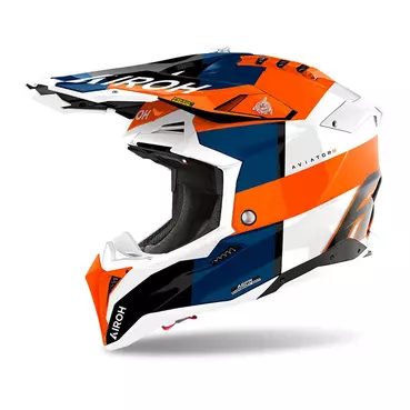 Airoh Aviator 3 Monarch Мотошлем Orange Оранжевый