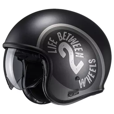 Hjc V30 Harvey Мотошлем Black Grey Серый