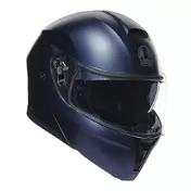 Agv Streetmodular Mono Modular Мотошлем Blue Matt Серый