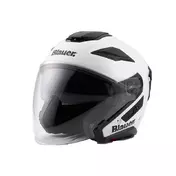 Blauer Jj-01 Monochrome Мотошлем White Белый