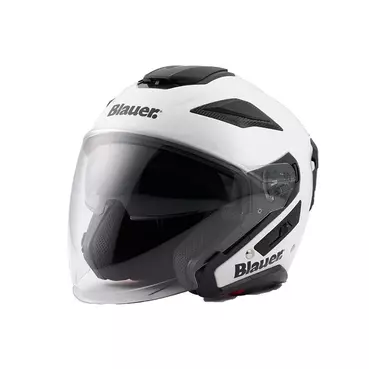 Blauer Jj-01 Monochrome Мотошлем White Белый