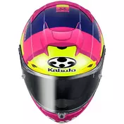Kabuto Full Face Мотошлем F17 Gp Mips Aleix 2 Розовый