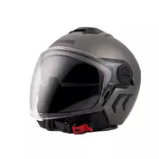 Blauer Demi Jet Dj-01 Mono Мотошлем Titanium Matt Серый