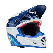 Bell Moto-9s Flex Merchant Мотошлем Blue Синий