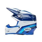 Bell Moto-9s Flex Merchant Мотошлем Blue Синий