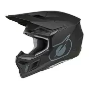 O Neal 3 Srs Youth Solid Мотошлем Black Matt Черный