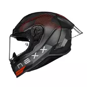 Nexx X.r3r Pro Fim Evo Мотошлем Carbon Black Matt Черный