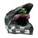 Bell Moto-9s Flex Fasthouse Smokebomb Black Yellow Желтый