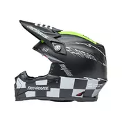 Bell Moto-9s Flex Fasthouse Smokebomb Black Yellow Желтый