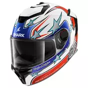 SHARK Spartan GT Pro Flagstaff integralhelm white / red / blue