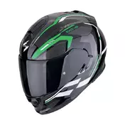Scorpion Exo 491 Kripta Мотошлем Black Green Зеленый