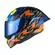Nexx X.r3r Ziger Мотошлем Orange Blue Оранжевый