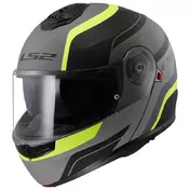 Ls2 Ff908 Strobe 2 Monza Modular Мотошлем Black Yellow Желтый