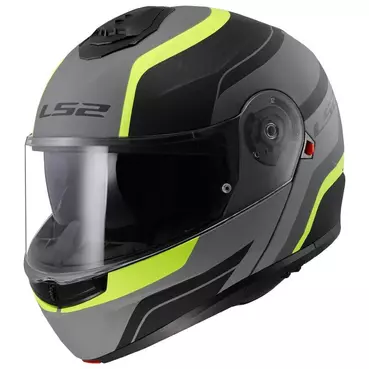 Ls2 Ff908 Strobe 2 Monza Modular Мотошлем Black Yellow Желтый