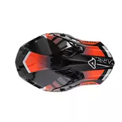 Acerbis Steel Carbon 2206 Мотошлем Black Orange Fluo Зеленый