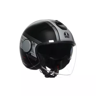 Agv Eteres E2206 Mondello Мотошлем Black Grey Matt Серый