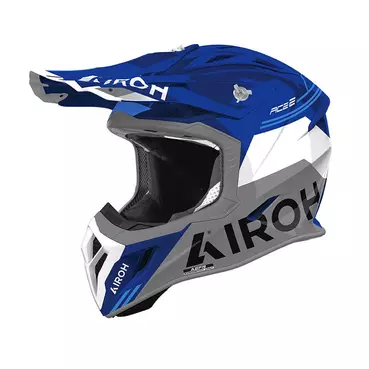 Airoh Aviator Ace 2 Fury Мотошлем Blue Синий
