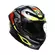 Agv K6 S E2206 Erazer Мотошлем Red Yellow Fluo Желтый