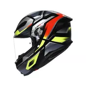 Agv K6 S E2206 Erazer Мотошлем Red Yellow Fluo Желтый