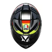 Agv K6 S E2206 Erazer Мотошлем Red Yellow Fluo Желтый