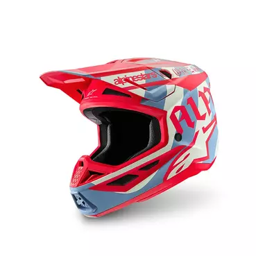 Alpinestars Sm7 2206 Beast Coast Мотошлем Красный