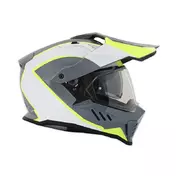 Simpson Xcursion Neon Мотошлем Yellow Желтый